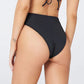 L Space Women's Nancy Lee Bitsy Bikini Bottoms Black Size Medium