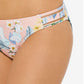 Hula Honey Women's Multi Moana Blossom Strappy Bikini Swim Bottoms Pink