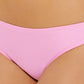 Hula Honey Women's Junior's Solid Bikini Bottoms Swimsuit Purple Size Large