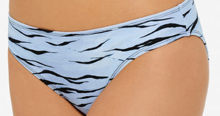 Hula Honey Junior's Wild Cat Bikini Bottoms Swimsuit Blue