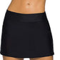 Reebok Women's Swim Skirt Swimsuit Black