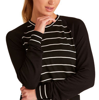 Alala Womens Breeze Striped Colorblock Sweatshirt