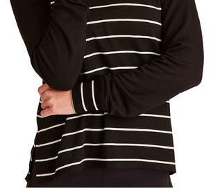 Alala Womens Breeze Striped Colorblock Sweatshirt