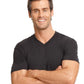 Alfani Men's Underwear Tagless V Neck 3 Pack Undershirt Black Size Medium