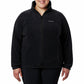 Columbia Women's Benton Springs Fleece Jacket Black Size 3X