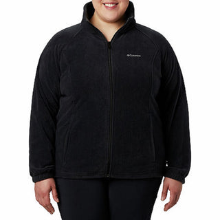 Columbia Women's Benton Springs Fleece Jacket Black Size 3X