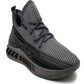 Akademiks Men's Fit 2 0 Knit Jogger Sneakers Gray Size 11 M
