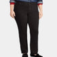 Ralph Lauren Women's Plus Premier Straight Jeans Black Size 22W