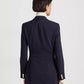 Ralph Lauren Women's Stretch Wool Blazer Blue Size 8