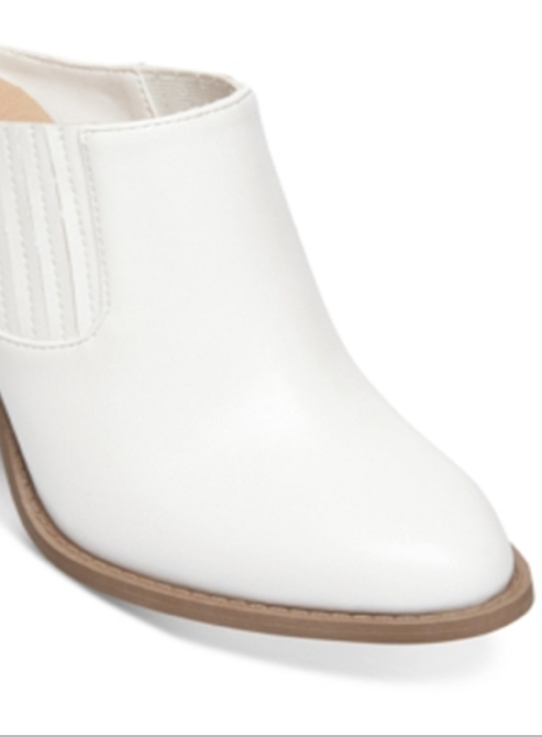 Madden Girl Women's Maggie Western Mules White Size 11 M