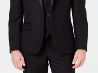 Ryan Seacrest Distinction Men's Stretch Slim Fit Tuxedo Jacket Black Size 46