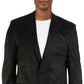 Ralph Lauren Men's Linley Faux Suede Lined Two Button Blazer Black Size 40