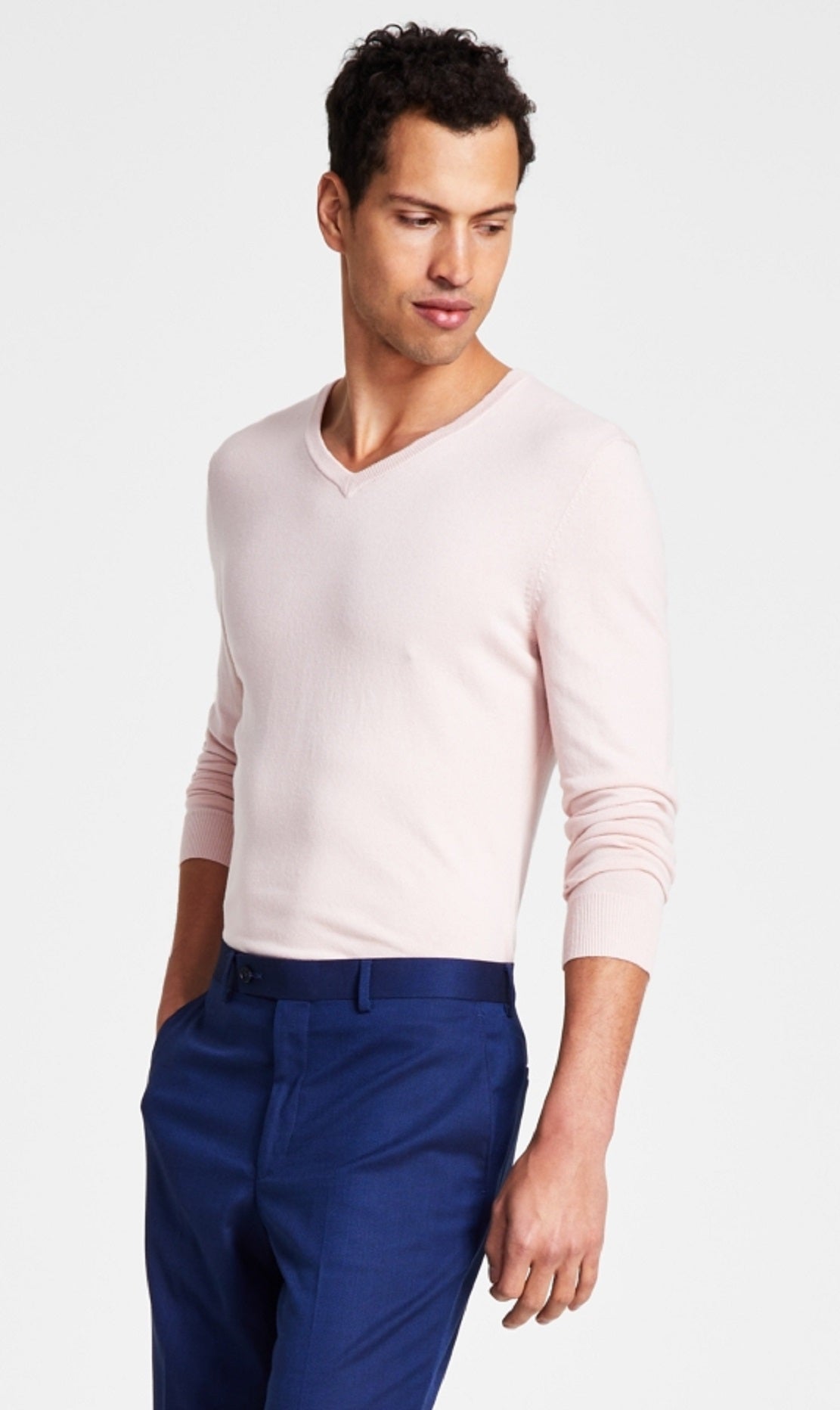 Calvin Klein Men's Slim Fit Dress Pants Blue Size 34X32