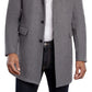 Michael Kors Men's Ghent Slim Fit Overcoat Gray Size 38