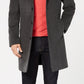 Michael Kors Men's Madison Wool Blend Modern Fit Overcoat Gray Size 38