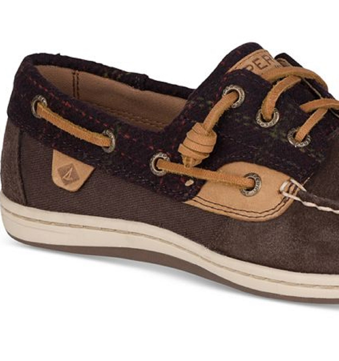 Sperry Women's Song Fish Boat Shoes Brown Size 7.5 M