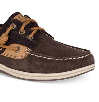 Sperry Women's Song Fish Boat Shoes Brown Size 7.5 M