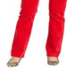 Ralph Lauren Women's Straight Leg Pants Red Size 8