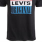 Levi's Men's Speckle Logo Graphic T-Shirt Black Size XX-Large