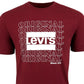 Levi's Men's Original Logo Graphic T-Shirt Red Size Large
