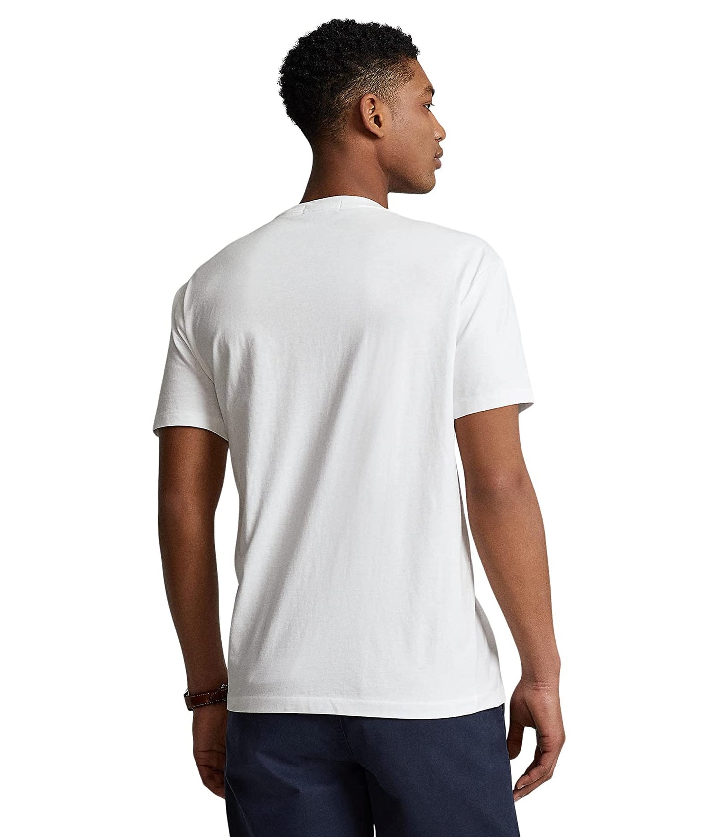 Polo Ralph Lauren Men's Classic Fit American Flag T-Shirt White Size X-Large