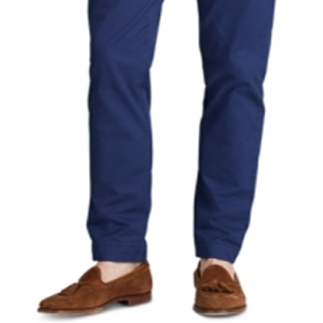 Ralph Lauren Men's Big & Tall Stretch Classic Fit Chino Pants Blue Size 44X32
