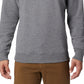 Columbia Men's Hart Mountain Ii Crew Sweatshirt Gray Size Large
