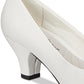 Easy Street Women's Fabulous Pumps White Size 8.5 W