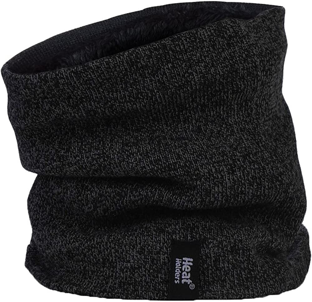 Heat Holders Men's Neck Warmers Black Size Regular