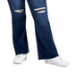 Tinseltown Women's Pull On Flared Leg Pants Blue Size 24W