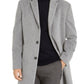 Tommy Hilfiger Men's Addison Wool Blend Trim Fit Overcoat Gray Size 40