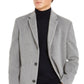 Tommy Hilfiger Men's Addison Wool Blend Trim Fit Overcoat Gray Size 40