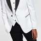 Alfani Men's Slim Fit Tuxedo Jackets White Size 46