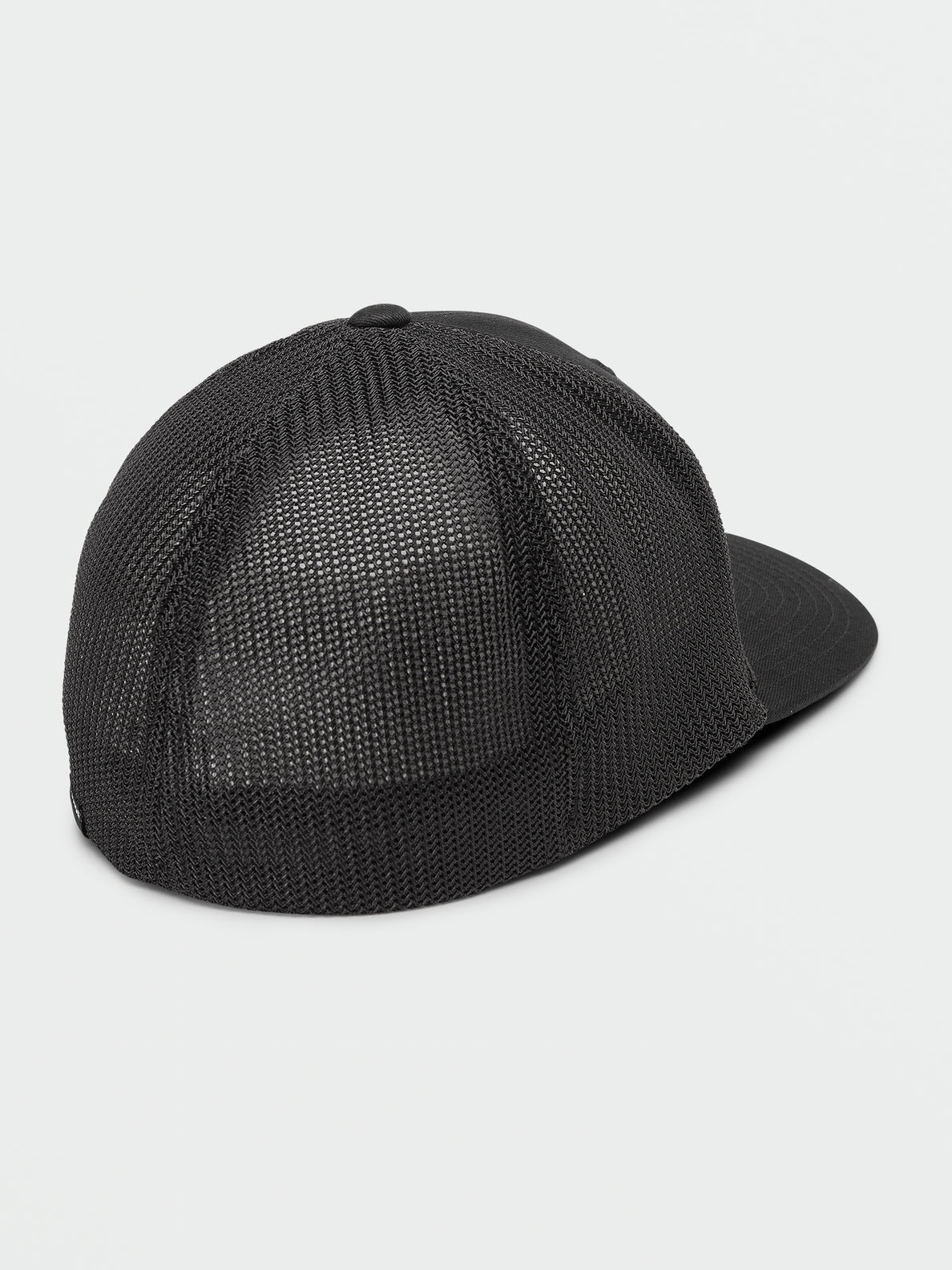 Volcom Men's Duel Duo Flexfit Hat Black Size Small