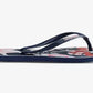 Havaianas Women's Slim Floral Basic Sandal Blue Size 9-10