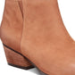 Aqua College Women's Isla Suede Waterproof Ankle Boots Brown Size 10 M