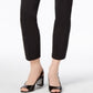 Alfani Women's Tummy Control Slim Leg Pants Black Size 16