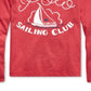 Polo Ralph Lauren Toddler Girl's Sailing Club Cotton Jersey T-Shirt Red Size 3T