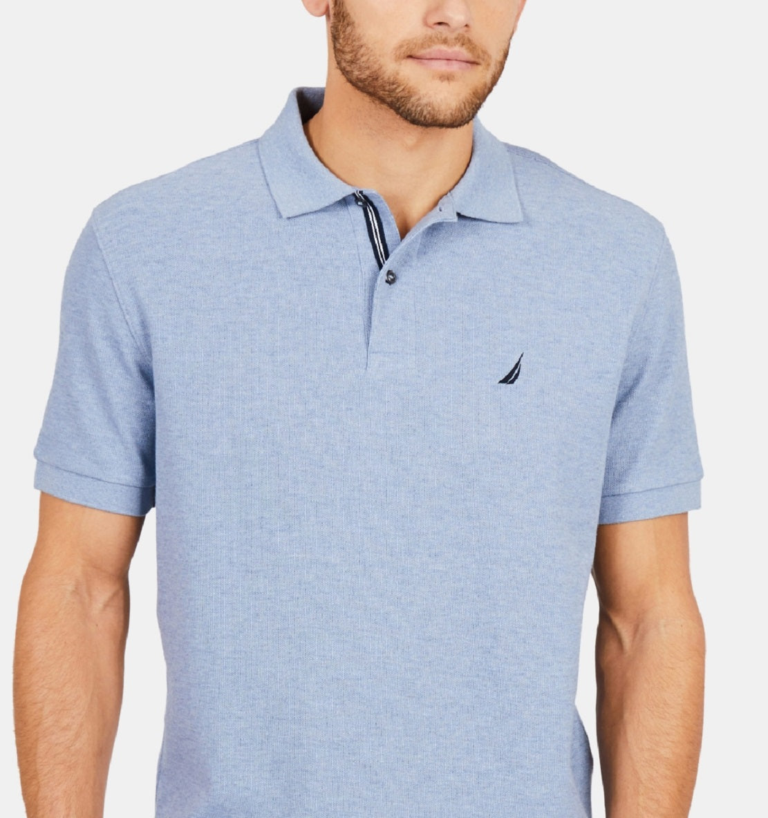 Nautica Men's Sustainably Crafted Deck Polo Shirt Blue Size XXX-Large