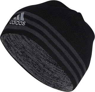 adidas Men's Eclipse Reversible 3 Beanie Black Size Regular