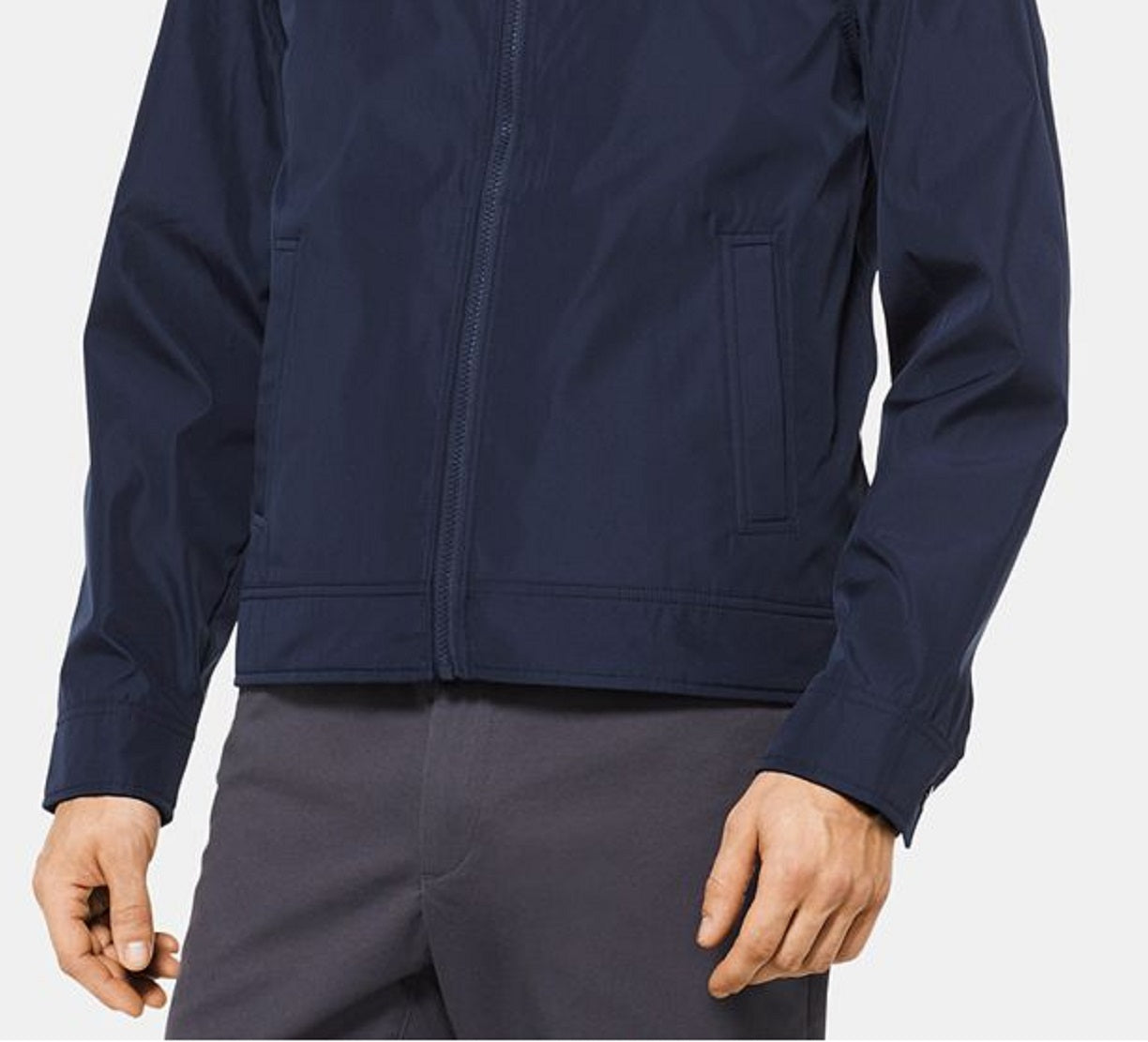 Michael Kors Men's 3 In 1 Track Jacket Blue Size XX-Large