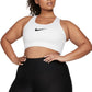 Nike Women's Plus Dri Fit Support Sports Bra White Size X-Large
