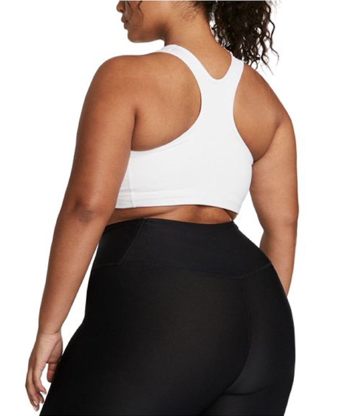 Nike Women's Support Racerback Lightweight Sports Bra White Size 3X