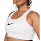 Nike Women's Support Racerback Lightweight Sports Bra White Size 3X