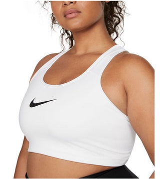 Nike Women's Support Racerback Lightweight Sports Bra White Size 3X
