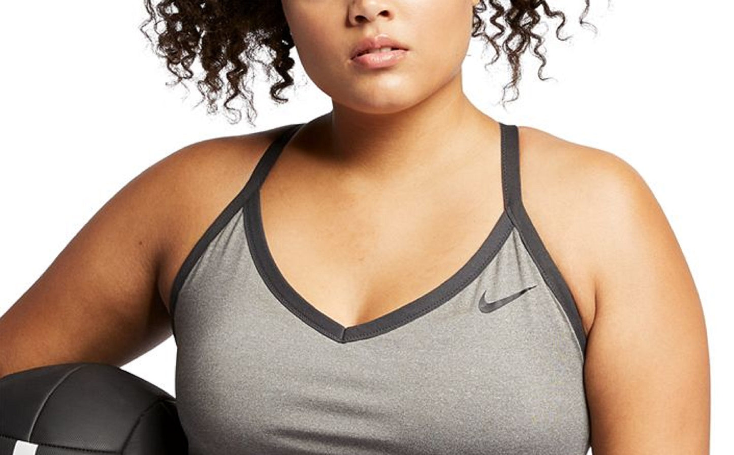 Nike Women's Indy Sports Bra Gray Size 3X