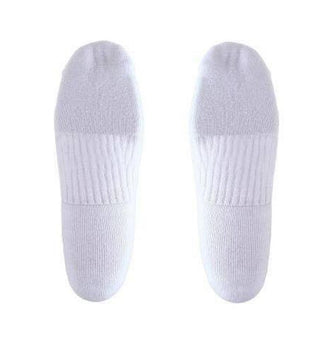 Nike Men's Cotton Cushioned No Show Socks White Size Large