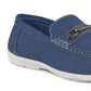 Akademiks Men's Moccasin Loafers Shoes Blue Size 9 M