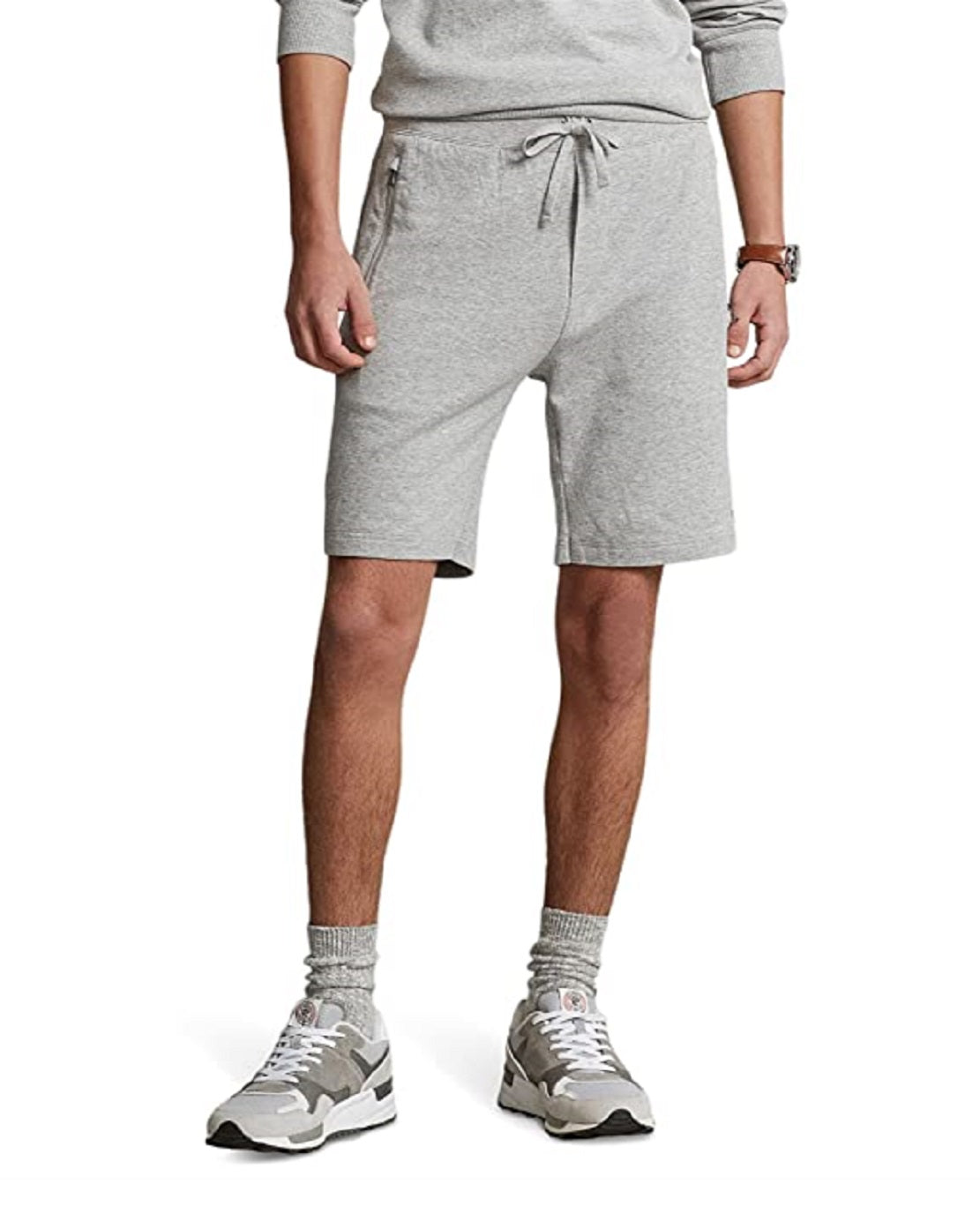 Polo Ralph Lauren Men's Luxury Jersey Shorts Gray Size X-Large