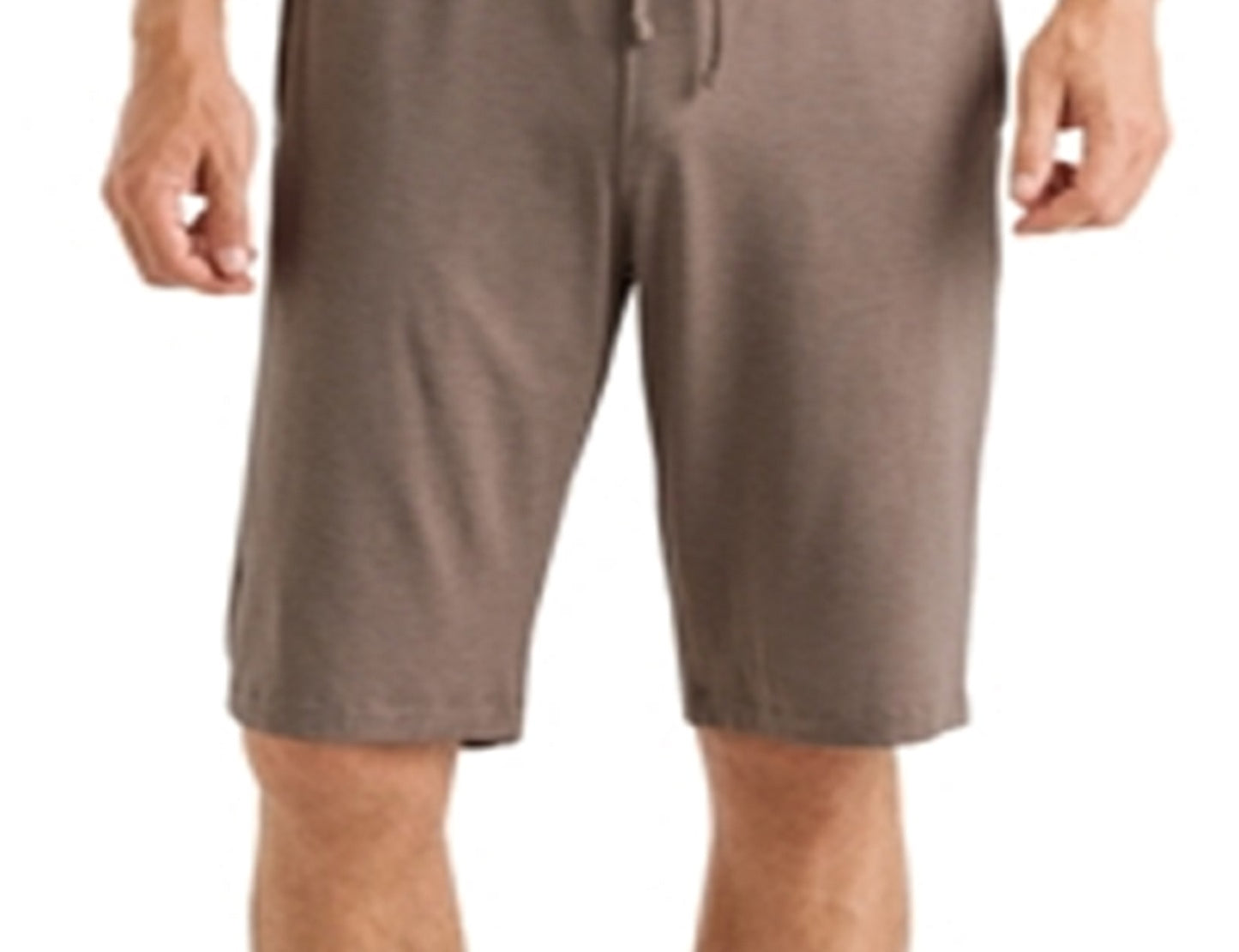 Hanro Men's Casual Drawstring Shorts Brown Size Large